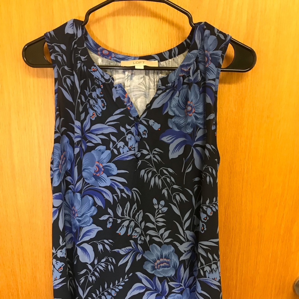Loft sleeveless top